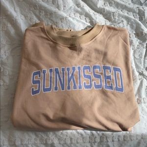 Sunkissed Oversized Graphic Sweatshirt